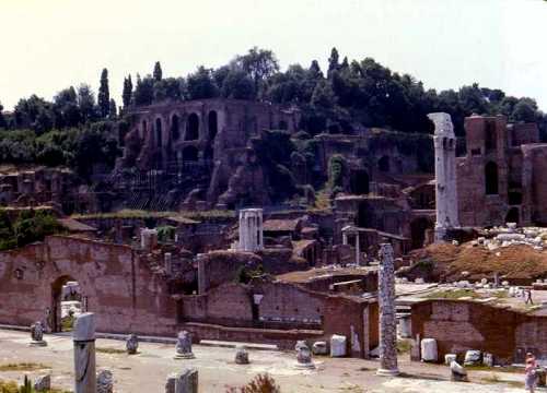 フォロ・ロマーノ ローマ イタリア