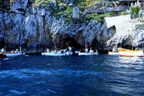 青の洞窟 カプリ島 イタリア