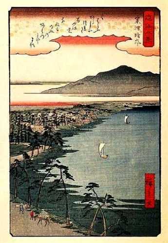 近江八景－ 粟津の晴嵐