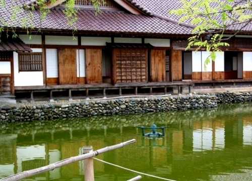 水練水馬池 日新館 会津若松 福島