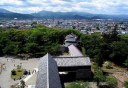 干飯櫓（ほしいやぐら）、南走長屋（みなみはしりやぐら）鶴ヶ城 会津若松
