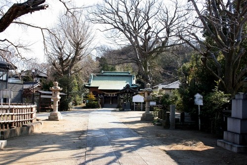 八坂神社・椎津城跡 姉崎 市原市 千葉県