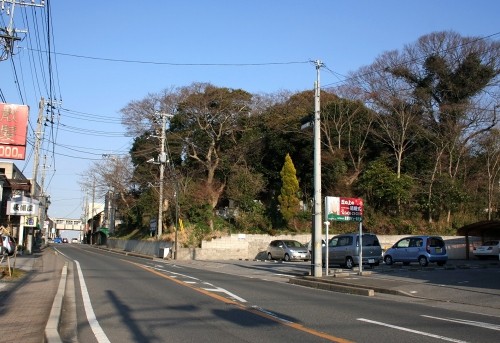 蔵波城跡 蔵波 袖ヶ浦市 千葉県