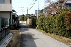 旧道道順 今井 袖ケ浦市 千葉県