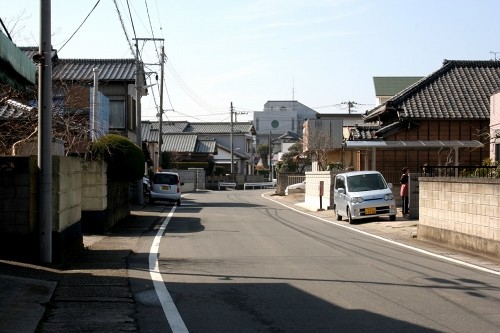 房総往還旧道 奈良輪 袖ケ浦市 千葉県