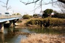 小櫃川・小櫃橋（見返り） 坂戸市場 袖ケ浦市 千葉県