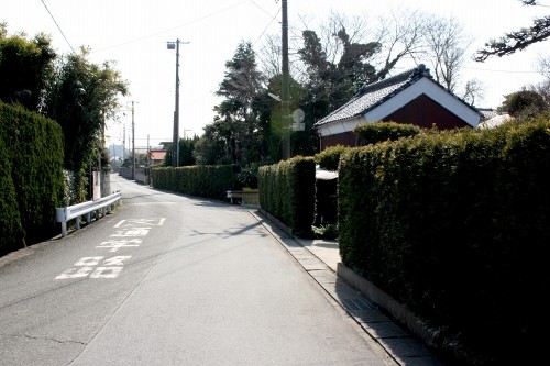 旧房総往還 長須賀 木更津市 千葉県