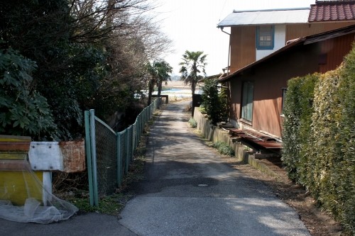 房総往還古道跡 長須賀 木更津市 千葉県