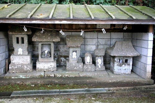 庚申石祠群（白幡神社） 下佐久間 鋸南町 安房郡 千葉県