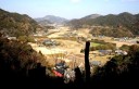 滝田城址展望台（北側眺望） 上滝田 南房総市 千葉県