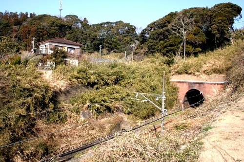 旧道途絶地点 亀田 富津市 千葉県