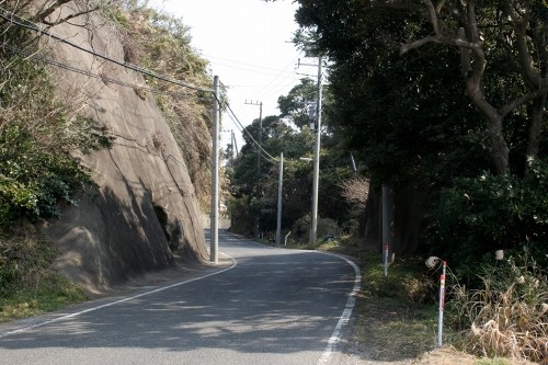 旧房総往還 笹毛 富津市 千葉県
