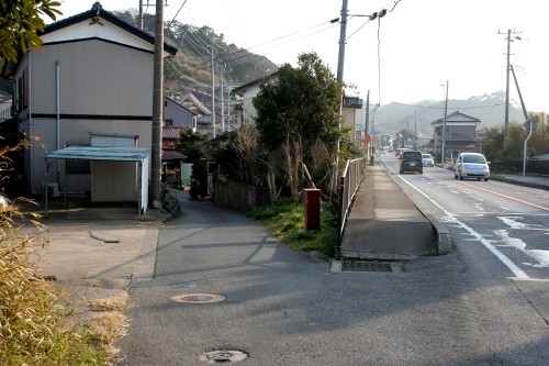 旧道 荻生 富津市 千葉県