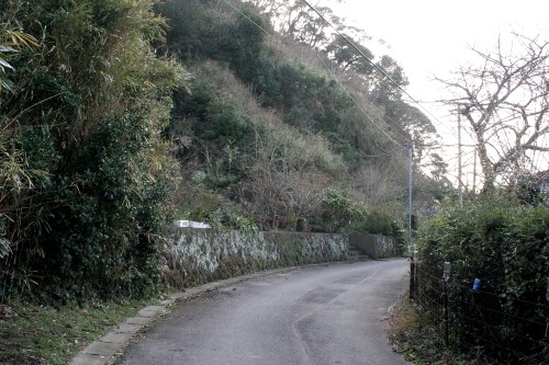 竹岡町内旧道 荻生 富津市 千葉県
