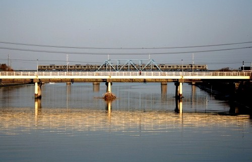 湊橋、ＪＲ内房線 湊 富津市 千葉県