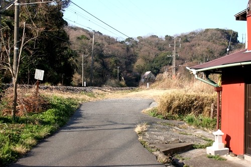 旧房総往還 竹岡 富津市 千葉県