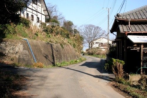 旧房総往還 荻生 富津市 千葉県