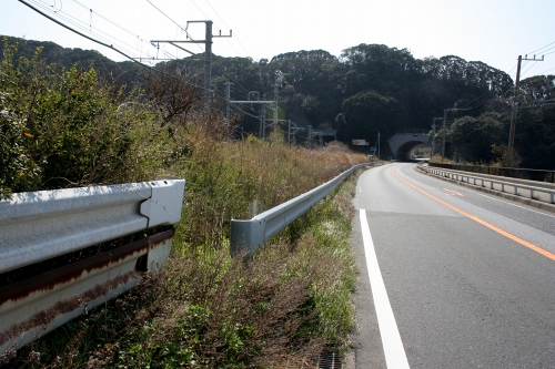 旧丑山隧道入口 金谷 富津市 千葉県