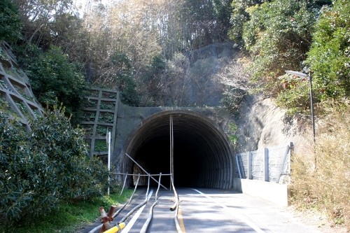 旧島戸倉隧道 金谷 富津市 千葉県