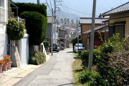 旧房総往還 金谷 富津市 千葉県