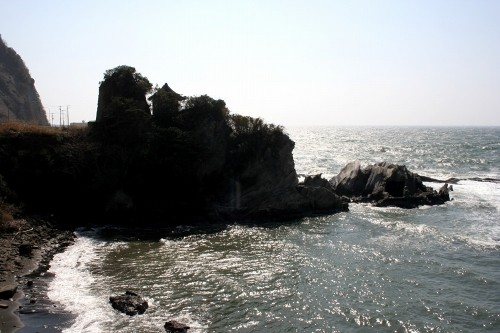 不動岩 金谷 富津市 千葉県