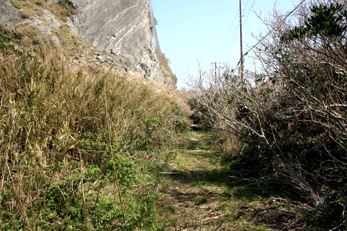 旧房総往還・明鐘岬 元名 鋸南町 安房郡 千葉県