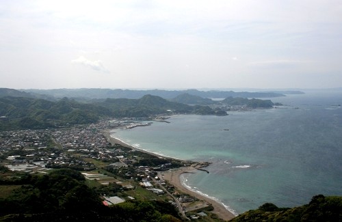 鋸山より眺望 元名 鋸南町 安房郡 千葉県