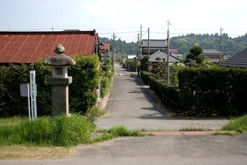 津宮から香取神社方面 津宮 香取市 千葉県