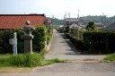 津宮から香取神社方面 津宮 香取市 千葉県