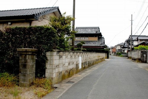旧道町並み 一ノ分目 香取市 千葉県