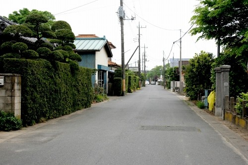 旧道 小見川 香取市 千葉県