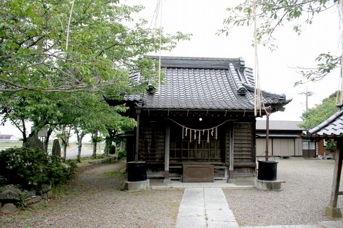 琴平神社・芭蕉句碑 小見川 香取市 千葉県