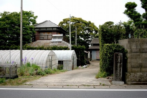 飯沼観世音六里道標 小見川 香取市 千葉県