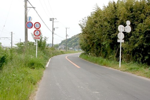 飯沼観世音4里道標 宮原町 銚子市 千葉県