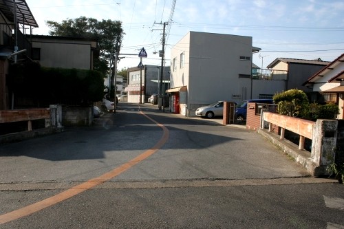旧道 八幡橋 本城町２丁目 銚子市 千葉県