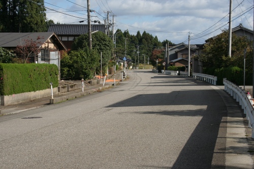町並み 鵜渡路 村上市 新潟県