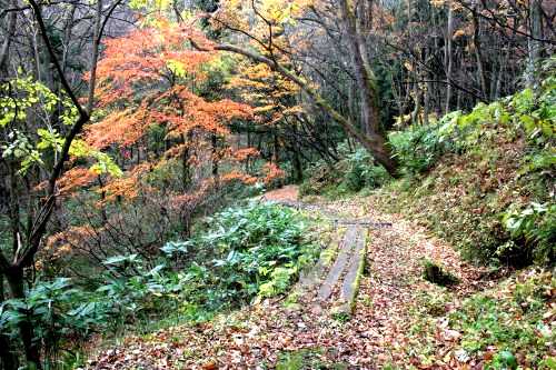 旧出羽街道中山越 軽井沢坂 西原 鳴子温泉 大崎市 宮城県