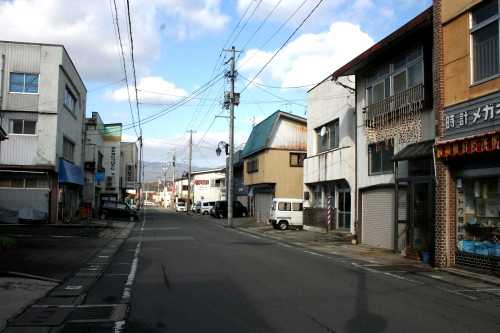 旧宿場街町並 向町 最上町 最上郡 山形県