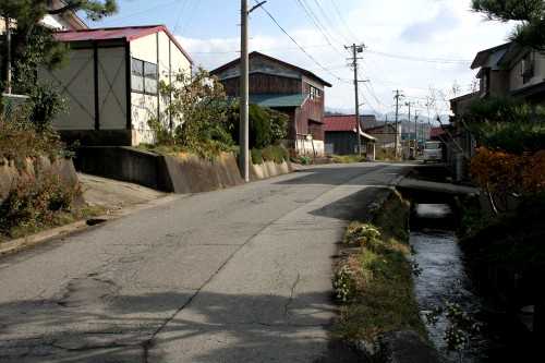旧道 若宮 最上町 最上郡 山形県