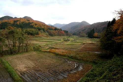 老の沢川 長沢 舟形町 最上郡 山形県