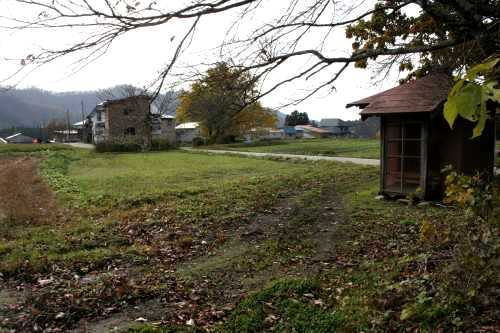 川流れ地蔵 幅集落 長沢 舟形町 最上郡 山形県