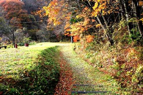 小深沢への道 尿前 鳴子温泉 大崎市 宮城県