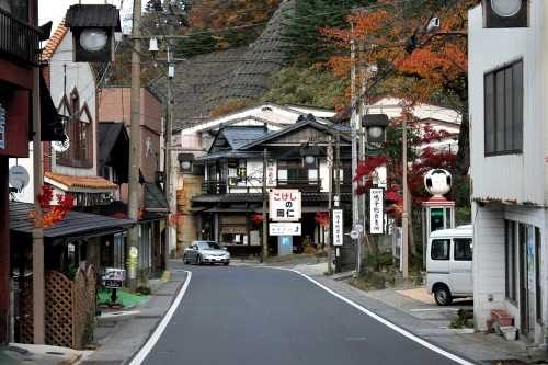鳴子温泉街 湯元 鳴子温泉 大崎市 宮城県