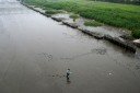 船堀橋上から荒川