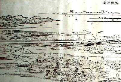 行徳の海浜 江戸名所図会より