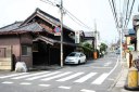 寺町通り東端・中島米店 旧成田道 妙典３丁目市川市 千葉県