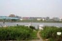 旧成田街道・江戸川から対岸田尻方面 妙典２丁目 市川市 千葉県