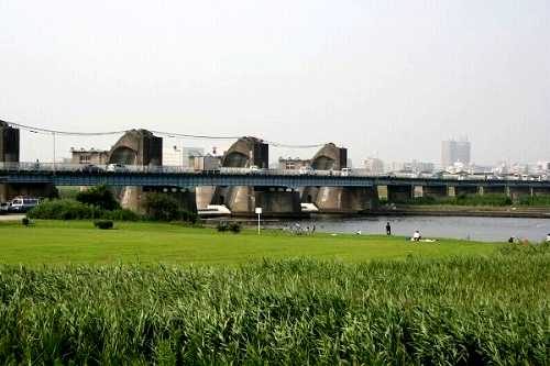 行徳橋・行徳可動堰(ローリング・ダム) 江戸川 市川市 千葉県