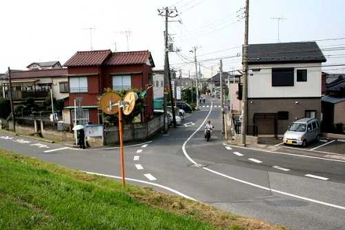 行徳橋北詰 旧街道入口 稲荷木(とうかぎ)市川市 千葉県