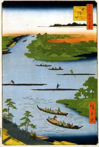 中川口 広重 「江戸名所百景」